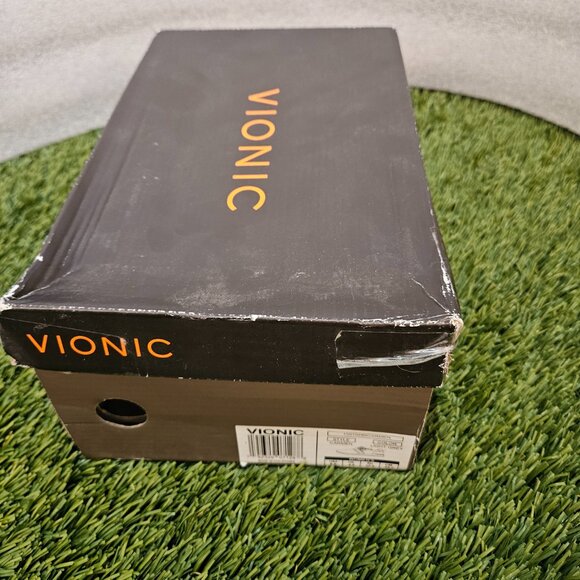 Vionic Women’s Carmen Leather Slip-On Sneakers – Light Gray – Size 6.5M – NIB 👟 - Picture 5 of 7